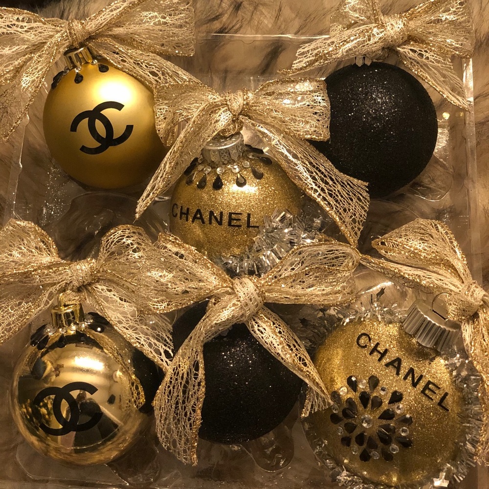 Chanel Christmas Ornaments